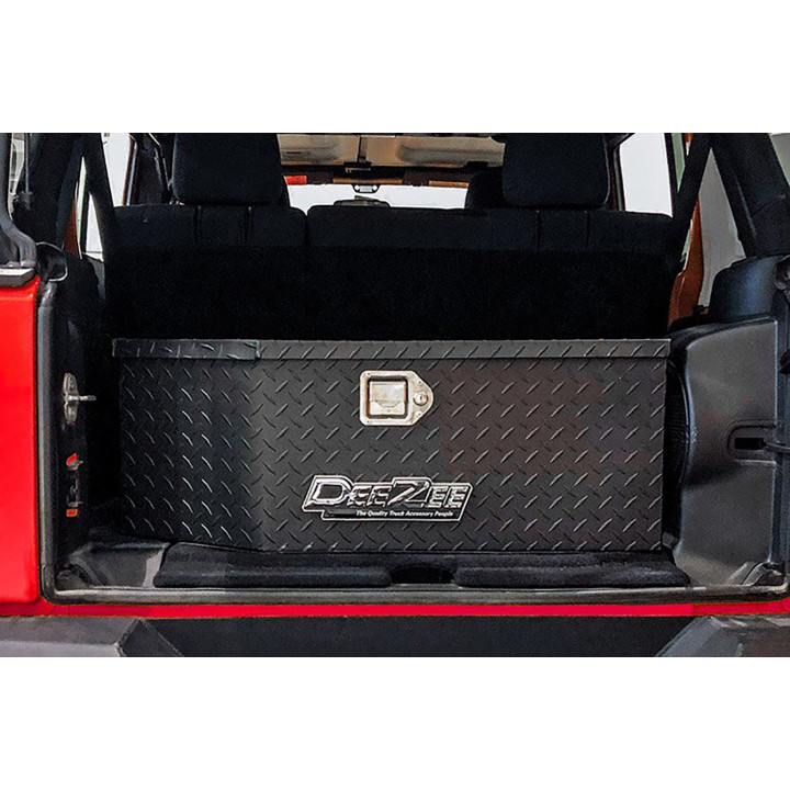 Passgenaue, abschliessbare Toolbox Deezee Wrangler JK