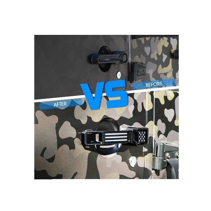 Door-Handle Set mit US-Flagge Xprite