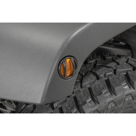 Lampengitter für Positionsleuchten schwarz Rugged Ridge