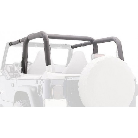Rollbar Cover schwarz Wrangler TJ