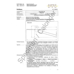 DTC-Gutachten Anhängelast 6000 Kg. RAM 1500 02-08