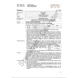 DTC-Gutachten Spurverbreiterung Dodge Magnum 05-08 P-1490/05