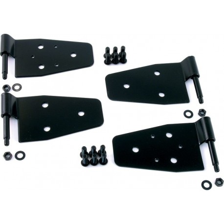 Scharnier-Set schwarz komplett Crown Automotive