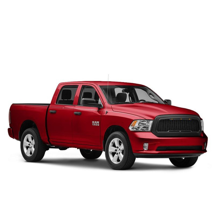 Kühlergrill "Baja" grau mit Raptor-Lights Redrock RAM 1500 Jg. 13-18