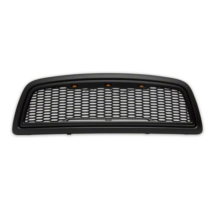 Kühlergrill "Baja" schwarz mit Raptor-Lights Redrock RAM 1500 Jg. 09-12