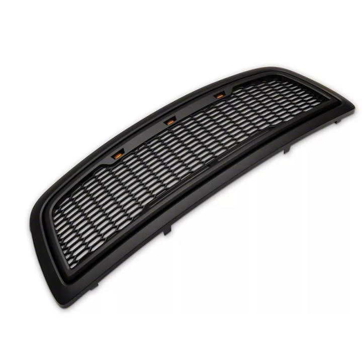 Kühlergrill "Baja" schwarz mit Raptor-Lights Redrock RAM 1500 Jg. 09-12