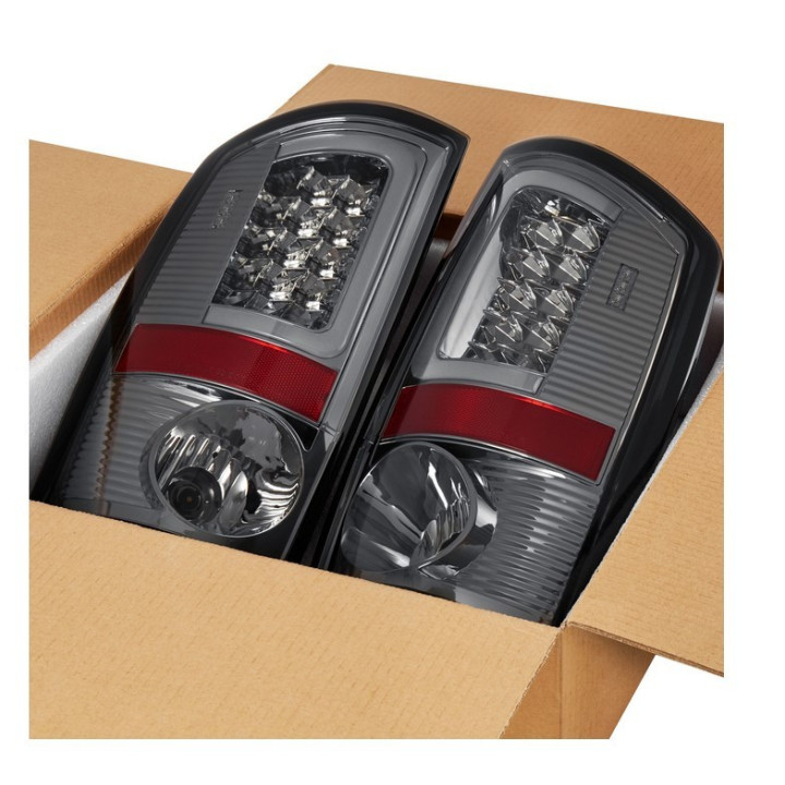 Heckleuchten chrome / smoke Lumen