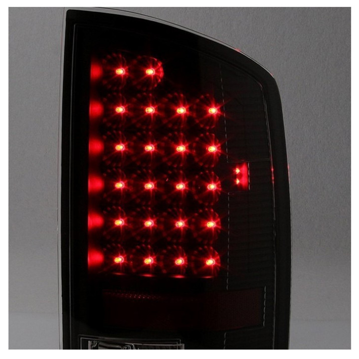 Heckleuchten- / Bremsleuchten-Set black Spyder