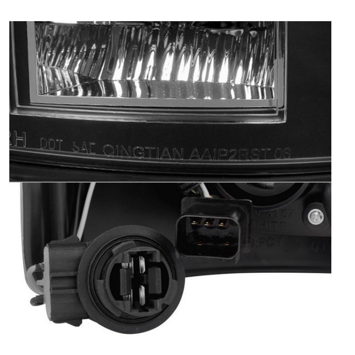 Heckleuchten- / Bremsleuchten-Set black Spyder