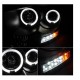 Scheinwerfer Angel-Eyes schwarz Lumen