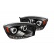 Scheinwerfer Angel-Eyes schwarz Lumen