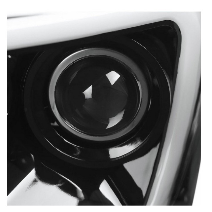 Scheinwerfer schwarz mit "Switch-Back" Blinker Spec-D