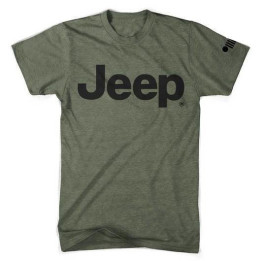 "JEEP" T-Shirt olivgrün / Grösse L