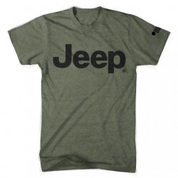 "JEEP" T-Shirt olivgrün / Grösse L