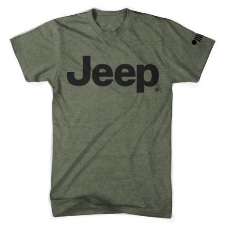 "JEEP" T-Shirt olivgrün / Grösse L