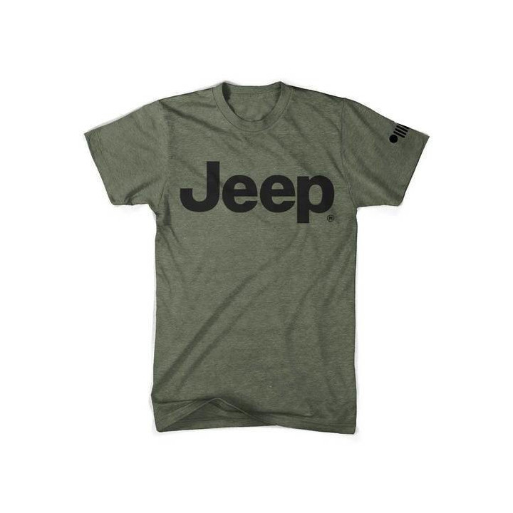 "JEEP" T-Shirt olivgrün / Grösse L