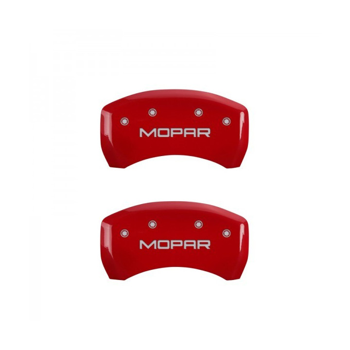Bremssattel Covers rot mit Mopar Schriftzug MGP