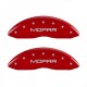 Bremssattel Covers rot mit Mopar Schriftzug MGP