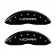 Bremssattel Covers schwarz mit Mopar Schriftzug MGP
