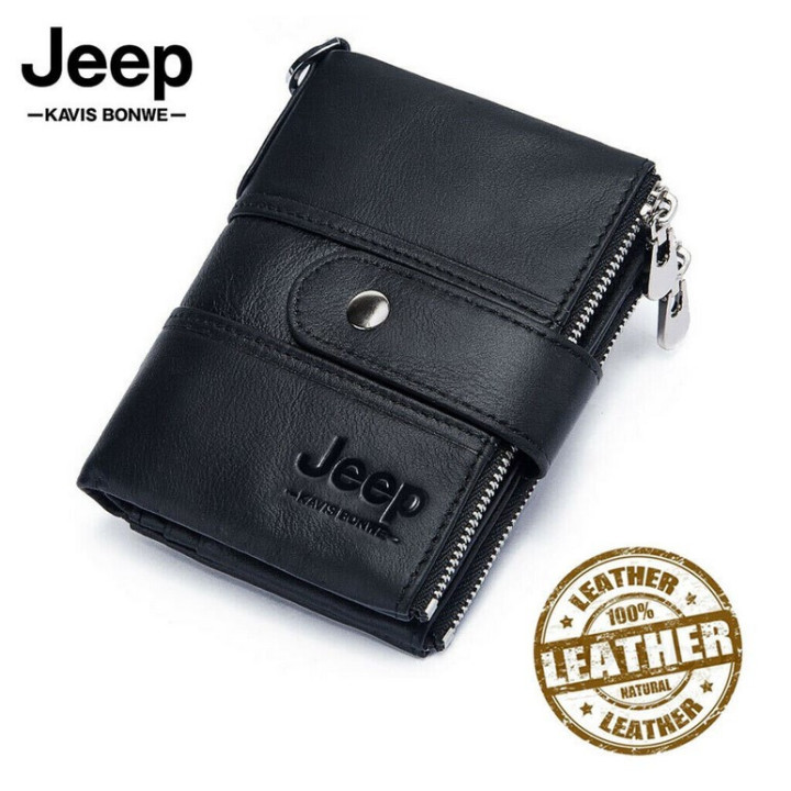 Echt-Leder Portmonee "Jeep"