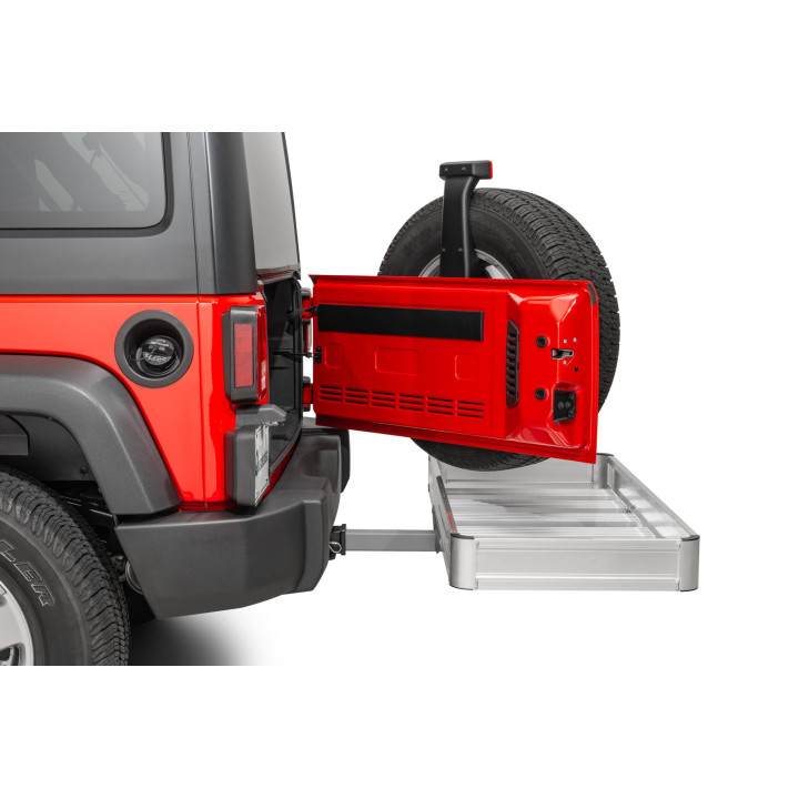 Hitch-Rack "Jumbo" Aluminium mit wasserfester Tasche Quadratec