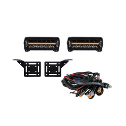 LED-Lightbar-Set 8'' "Siberia DR" mit E-Prüfzeichen Strands