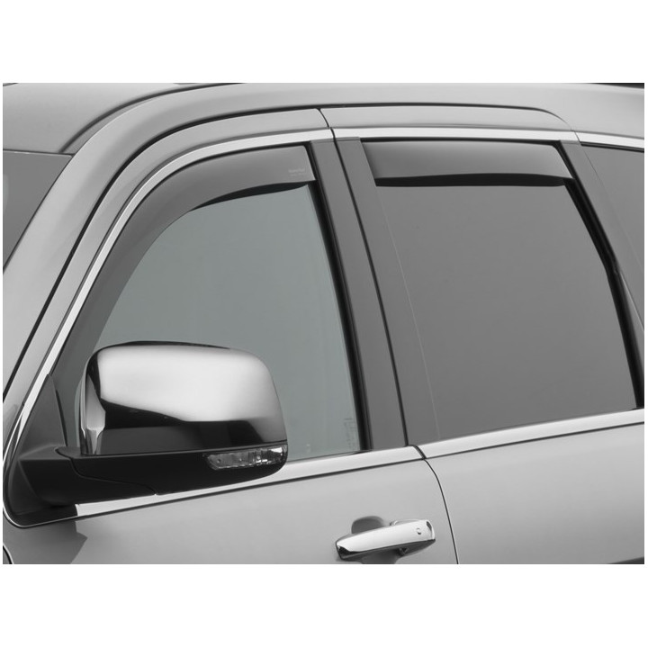 Windabweiser rauchglas für Seitenfenster vorne & hinten Weathertech Grand Cherokee 