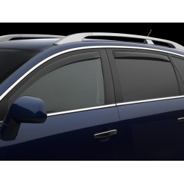 Windabweiser rauchglas für Seitenfenster vorne & hinten Weathertech Dodge Magnum / Chrysler 300C