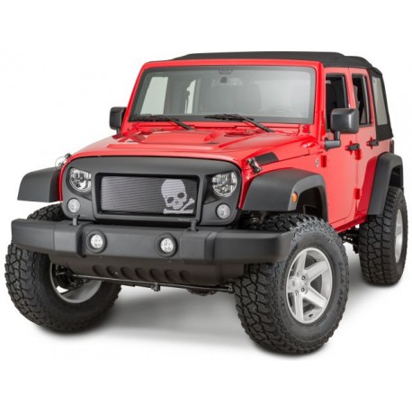 Kühlergrilleinlagen "Skull" für Spartan Grill