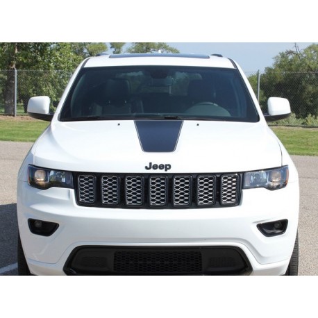 Hood-Emblem "Jeep" schwarz Grand Cherokee WK2