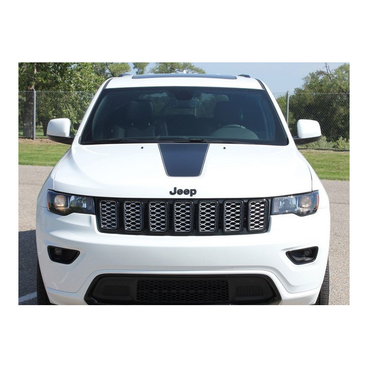 Hood-Emblem "Jeep" schwarz Grand Cherokee WK2
