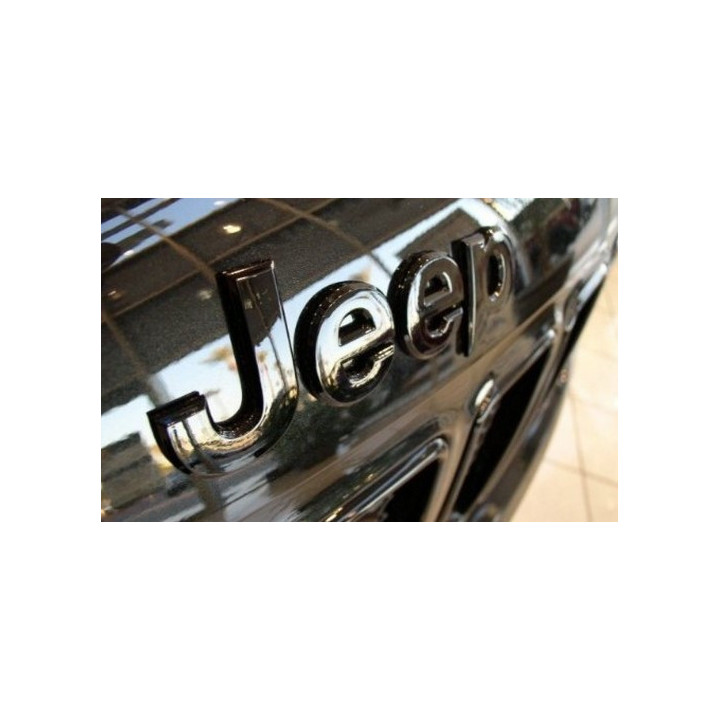 Hood-Emblem "Jeep" schwarz Grand Cherokee WK2