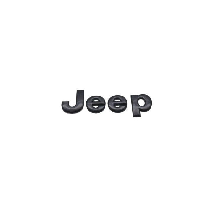 Hood-Emblem "Jeep" schwarz Grand Cherokee WK2