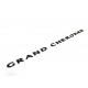 Door-Emblem Set "Grand Cherokee" schwarz Grand Cherokee WK2