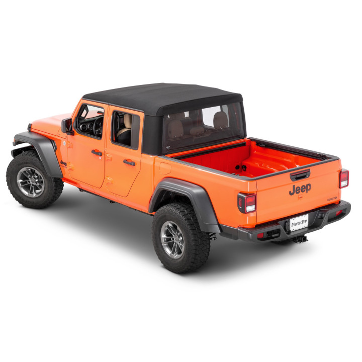 "Mesh" Heckscheibe für Jeep Gladiator original Softtop