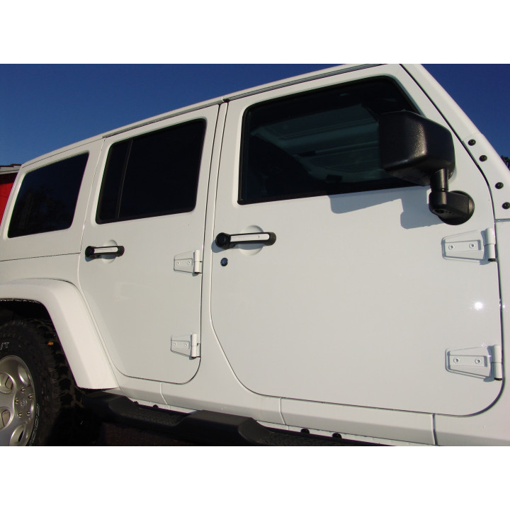 Türgriff Zierblenden lackierbar mit Jeep-Logo Wrangler 2-Door