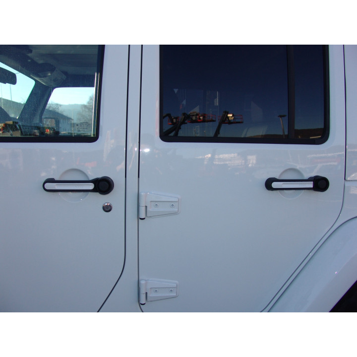 Türgriff Zierblenden mit Jeep-Logo Wrangler 4-Door