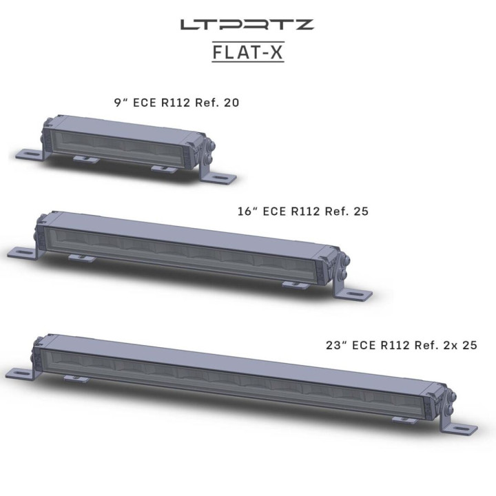 LED Lightbar 23'' mit Combo-ECE - 100% Strassenzulassung