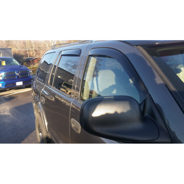 Windabweiser rauchglas für Seitenfenster vorne & hinten Weathertech