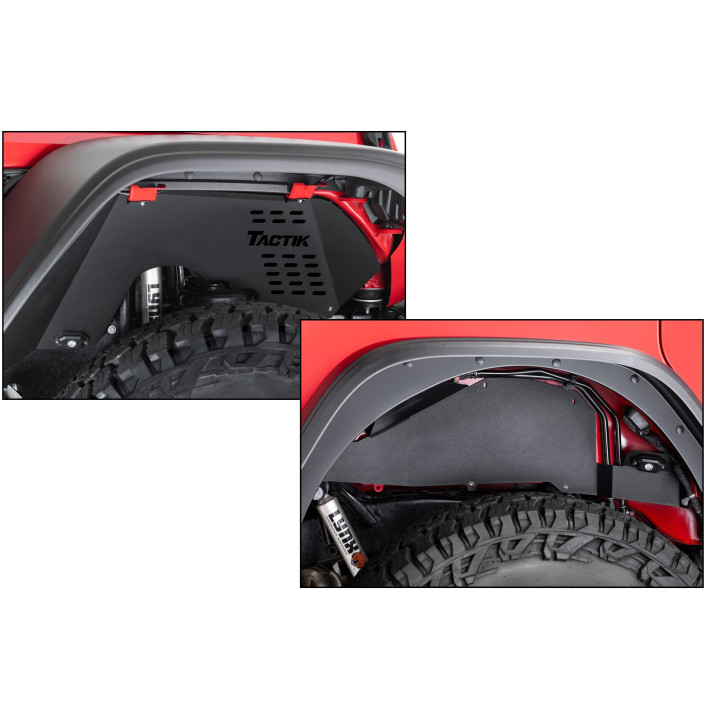 Aluminium Inner Fender Set v+h Tactik Wrangler JL