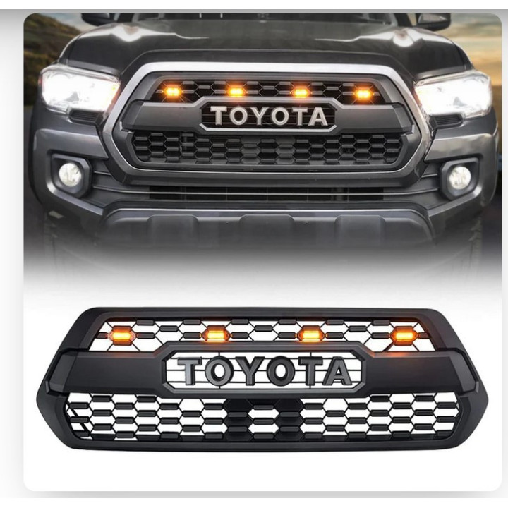 Kühlergrill "Toyota" mit Raptor-Lights Roxmad