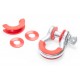 Shackle-Isolators schwarz Quadratec