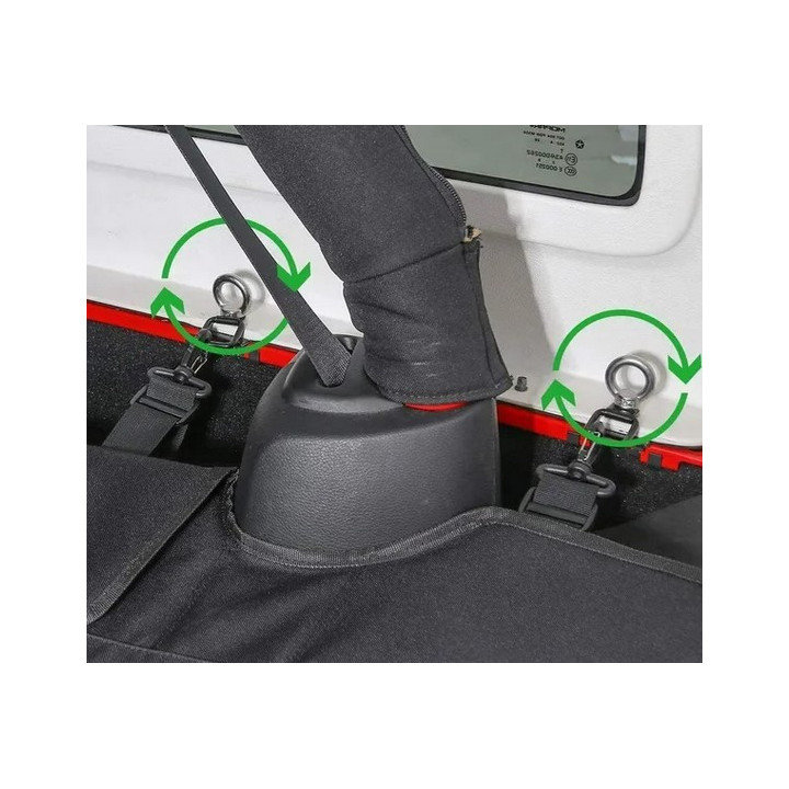 Hardtop Schrauben-Set mit Zurr-Ösen