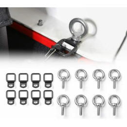 Hardtop Schrauben-Set mit Zurr-Ösen