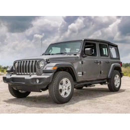 Rocksliders mit abnehmbaren Steps N-Fab Wrangler JL 4-Door