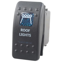 Kippschalter "Roof Lights" mit roter Beleuchtung