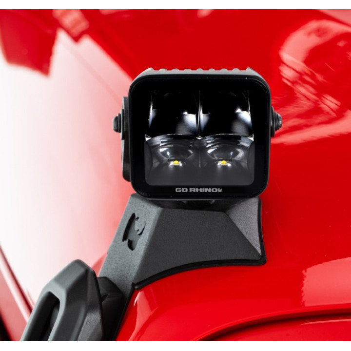 LED-Zusatzscheinwerfer "Blackout Series" mit E-Prüfzeichen GoRhino