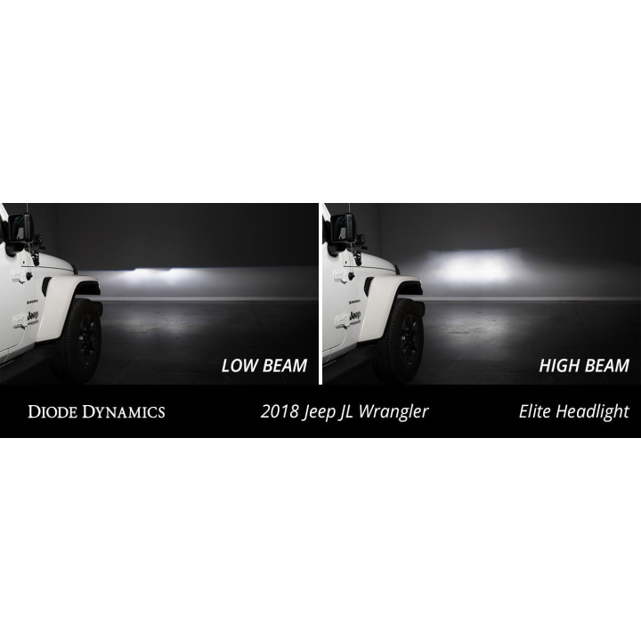 Hauptscheinwerfer "Elite Series" mit HALO Ring Diode Dynamics