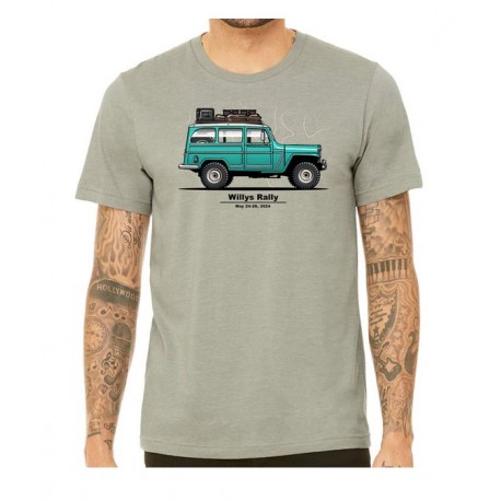 "Willys Rally Wagon" T-Shirt