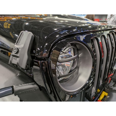 Motorhauben-Verschlüsse abschliessbar schwarz Ruggedridge